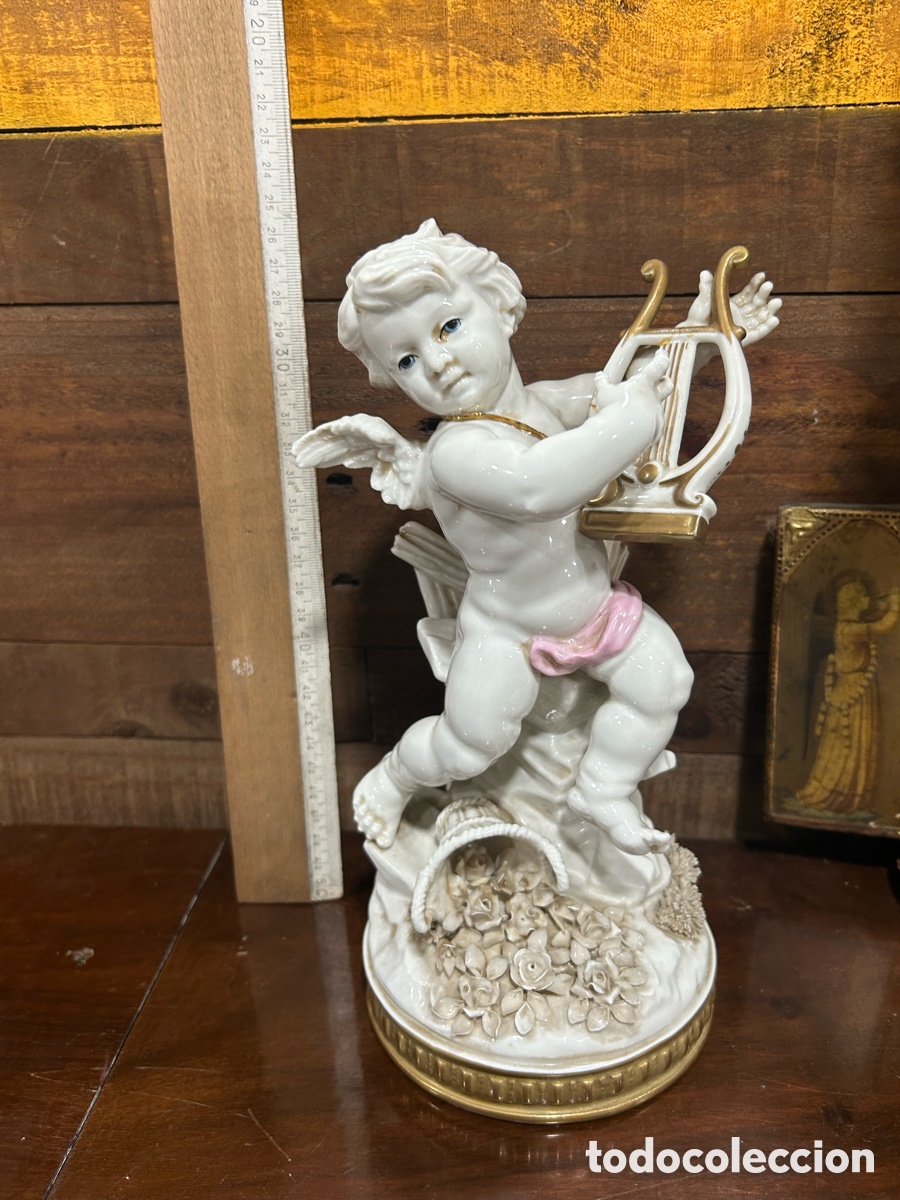 Antig&uuml;edades: Figura de &aacute;ngel Algora - Foto 1