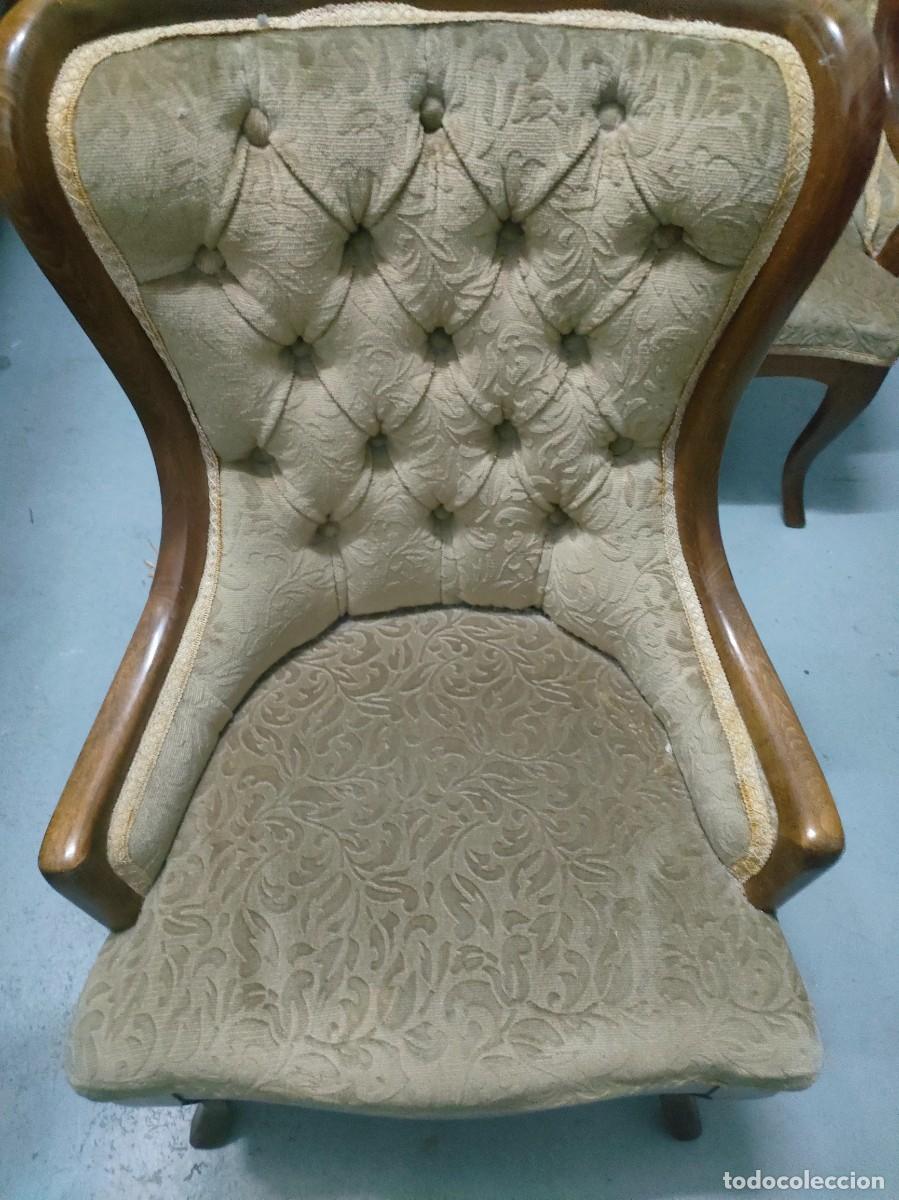 Antig&uuml;edades: PAREJA DE SILLONES ANTIGUOS - Foto 3
