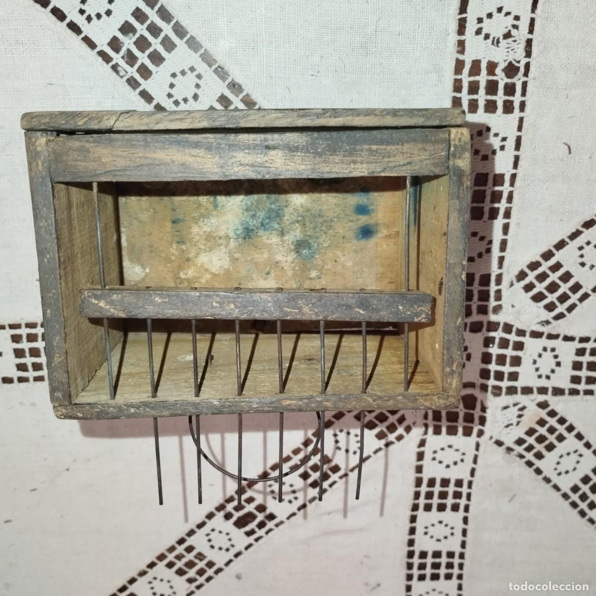 Antig&uuml;edades: JAULA PEQUE&Ntilde;A ANTIGUA - Foto 4
