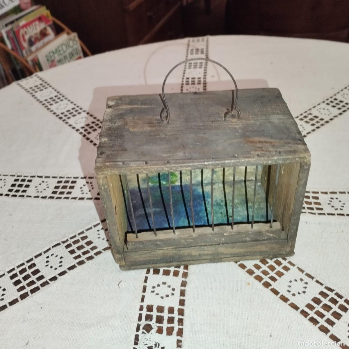 Antig&uuml;edades: JAULA PEQUE&Ntilde;A ANTIGUA - Foto 1