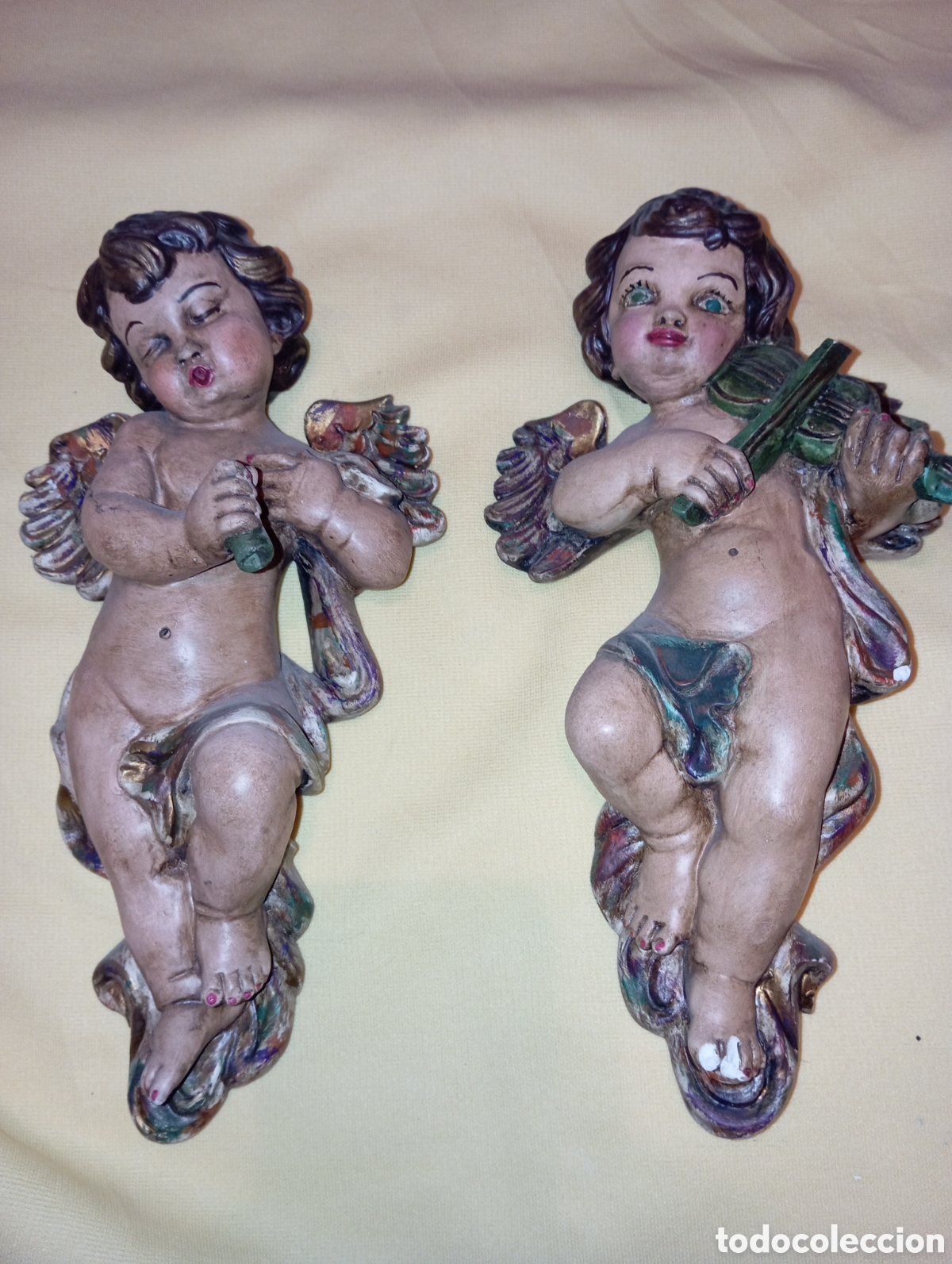Antig&uuml;edades: Querubines antiguos angelitos - Foto 1