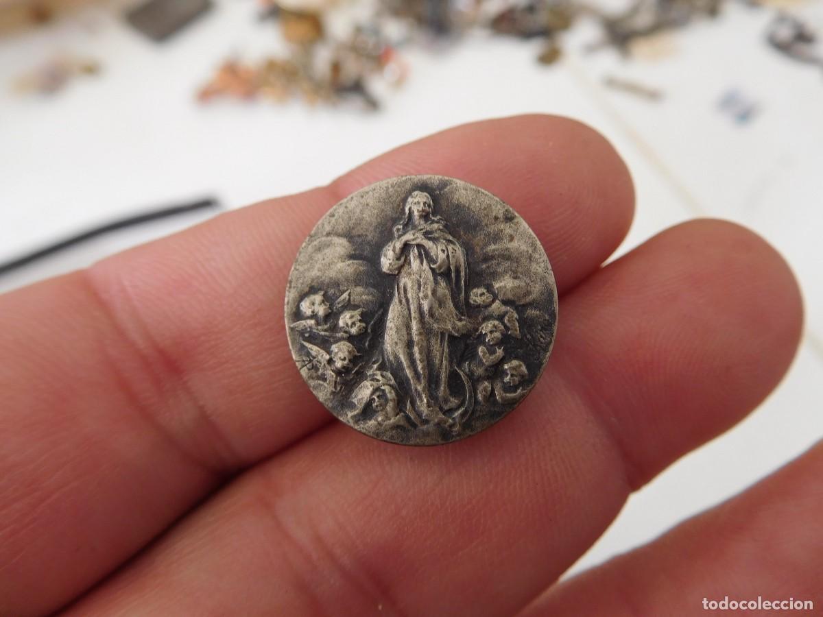 Antig&uuml;edades: Pasador antiguo virgen Inmaculada Concepci&oacute;n - Foto 1