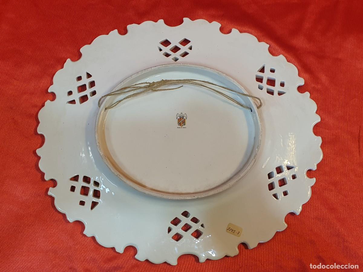 Antig&uuml;edades: Plato de porcelana sello en base - Foto 5