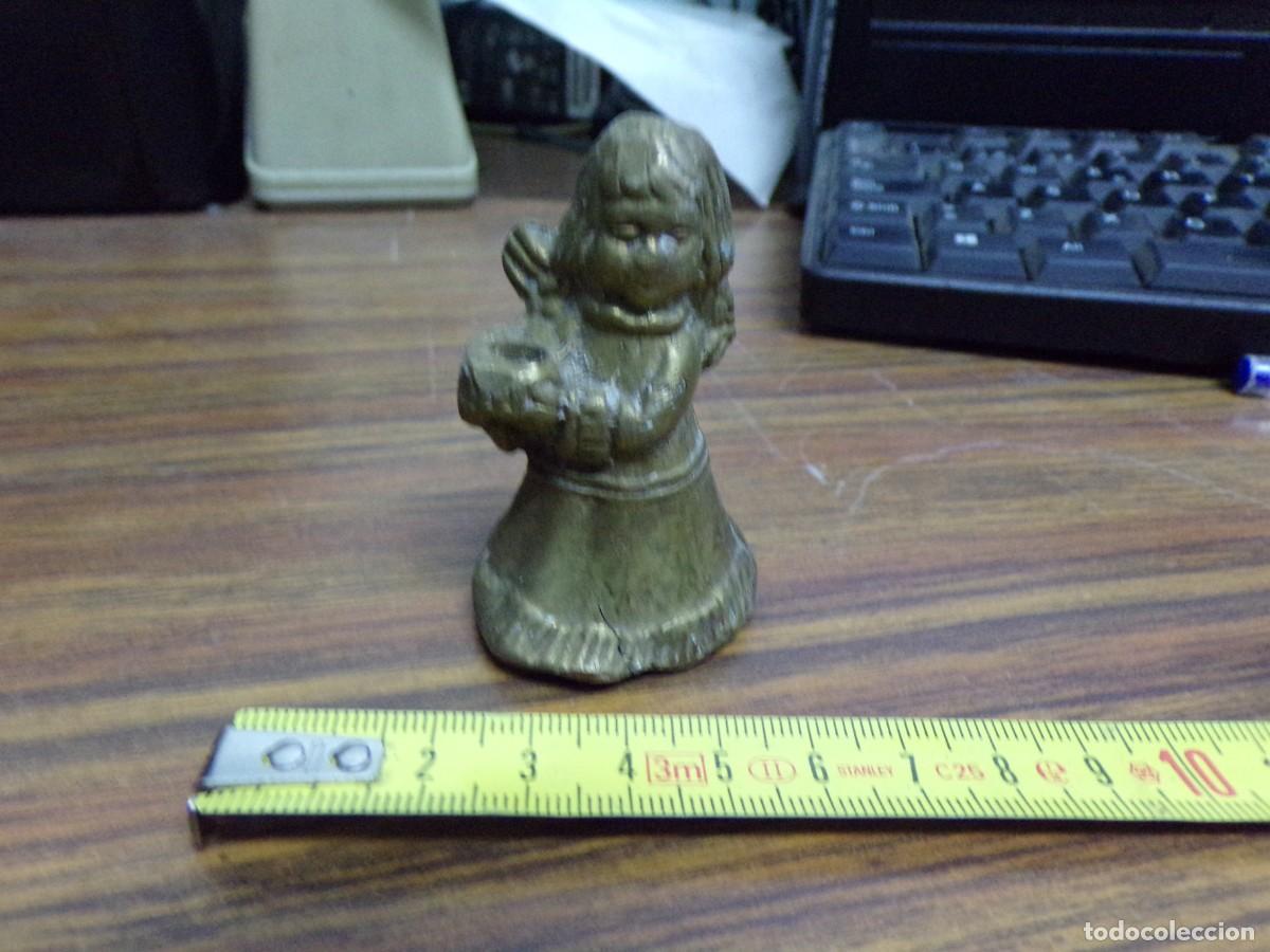 Antig&uuml;edades: ESTAMOS LIQUIDANDO. peque&ntilde;o angel de bronce - Foto 1