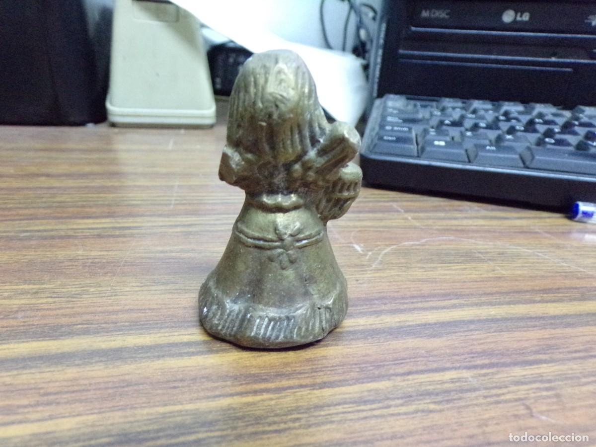 Antig&uuml;edades: ESTAMOS LIQUIDANDO. peque&ntilde;o angel de bronce - Foto 4