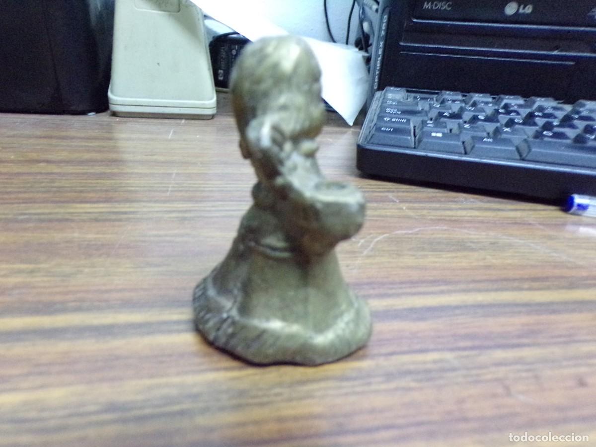 Antig&uuml;edades: ESTAMOS LIQUIDANDO. peque&ntilde;o angel de bronce - Foto 5