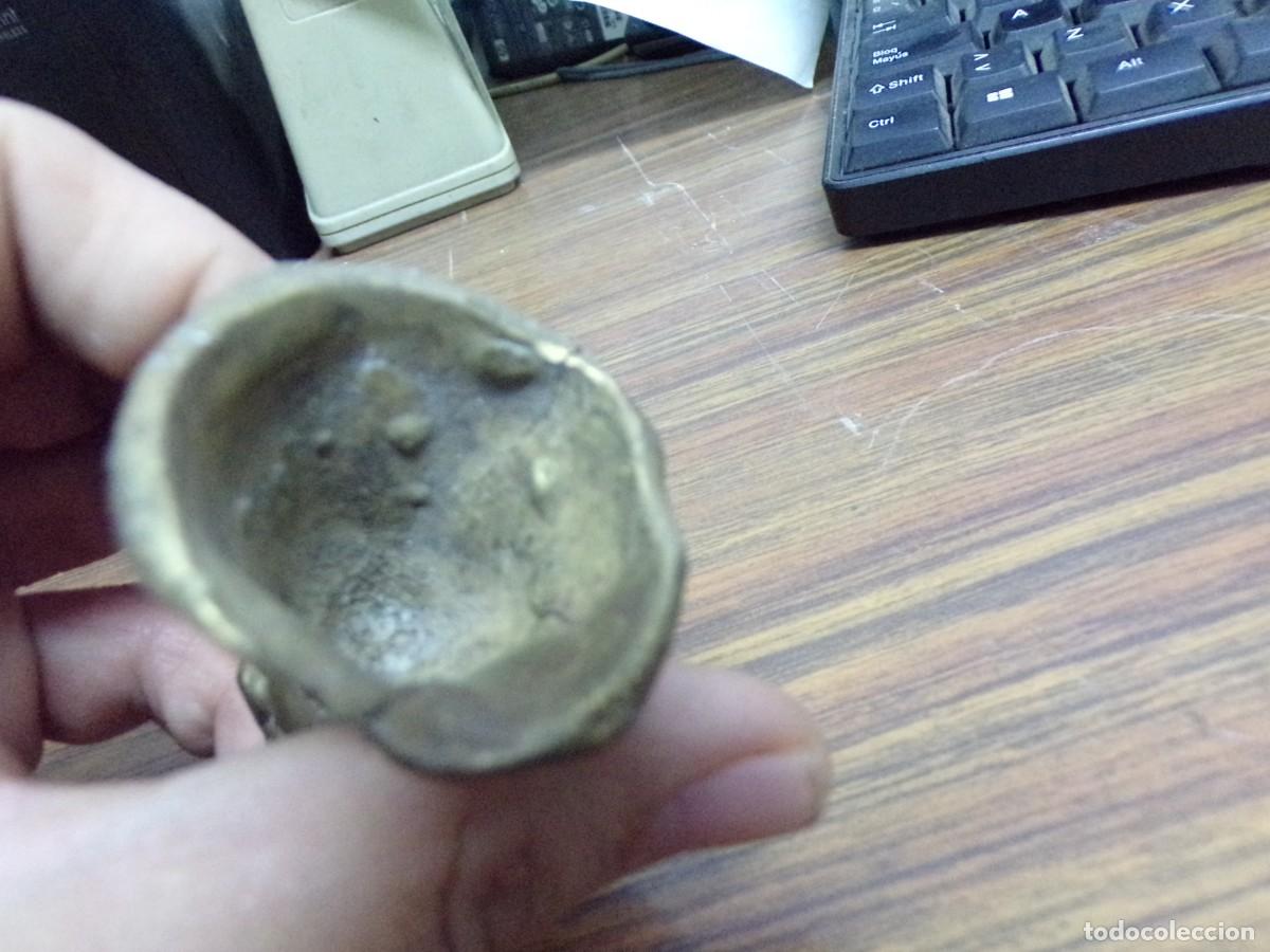 Antig&uuml;edades: ESTAMOS LIQUIDANDO. peque&ntilde;o angel de bronce - Foto 9