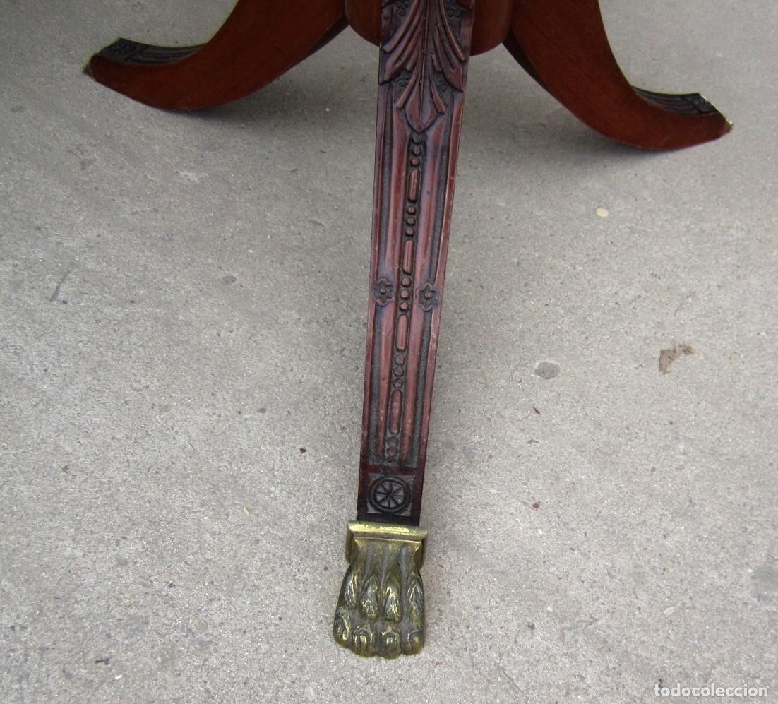 Antig&uuml;edades: Mesa de comedor extensible de 200 x 95, patas de jarra - Foto 3