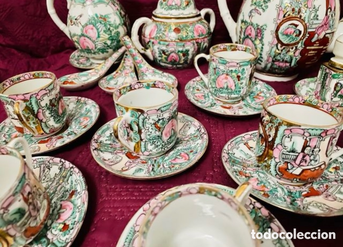 Antig&uuml;edades: Juego de t&eacute; de Macau - Foto 6