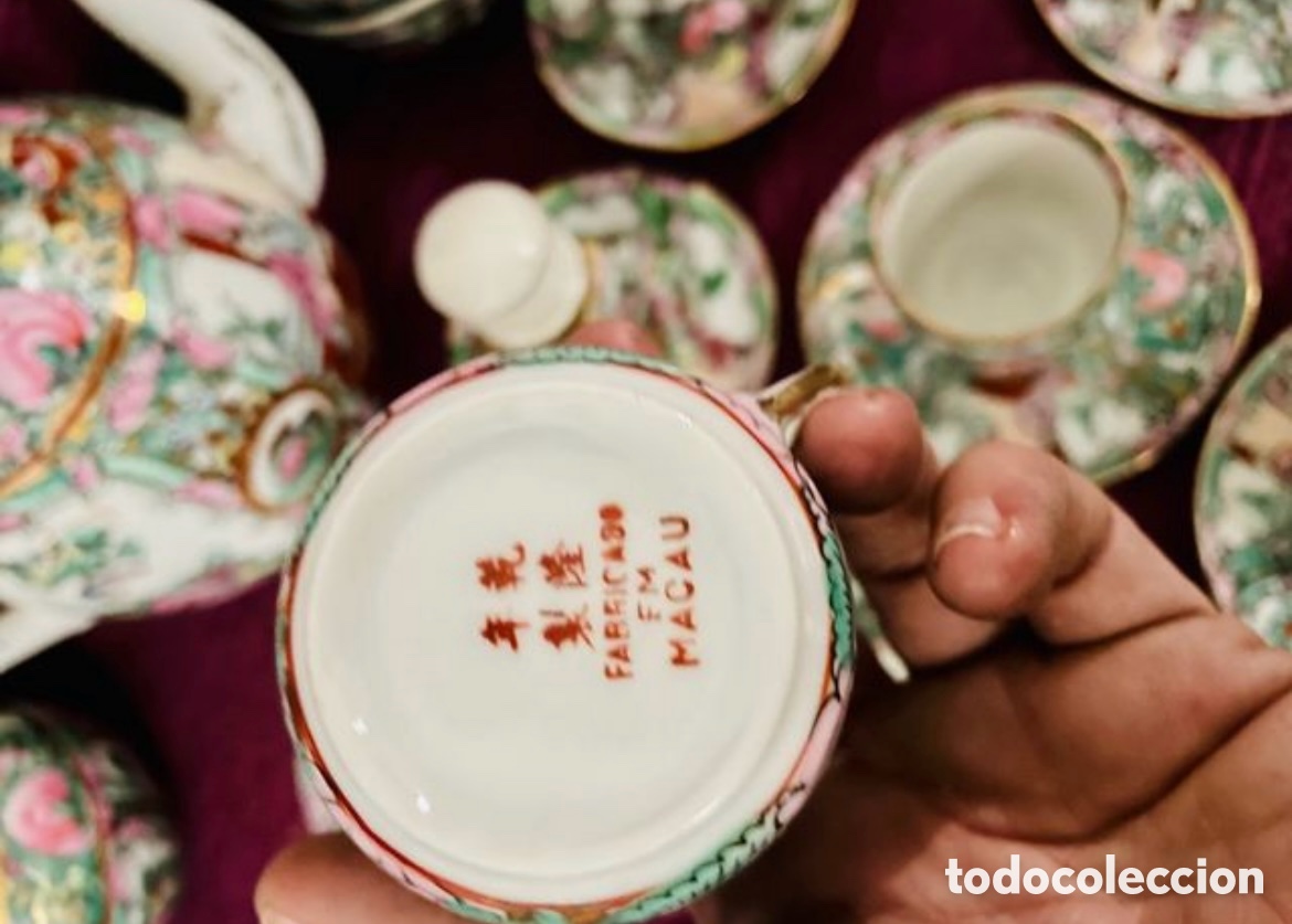 Antig&uuml;edades: Juego de t&eacute; de Macau - Foto 7