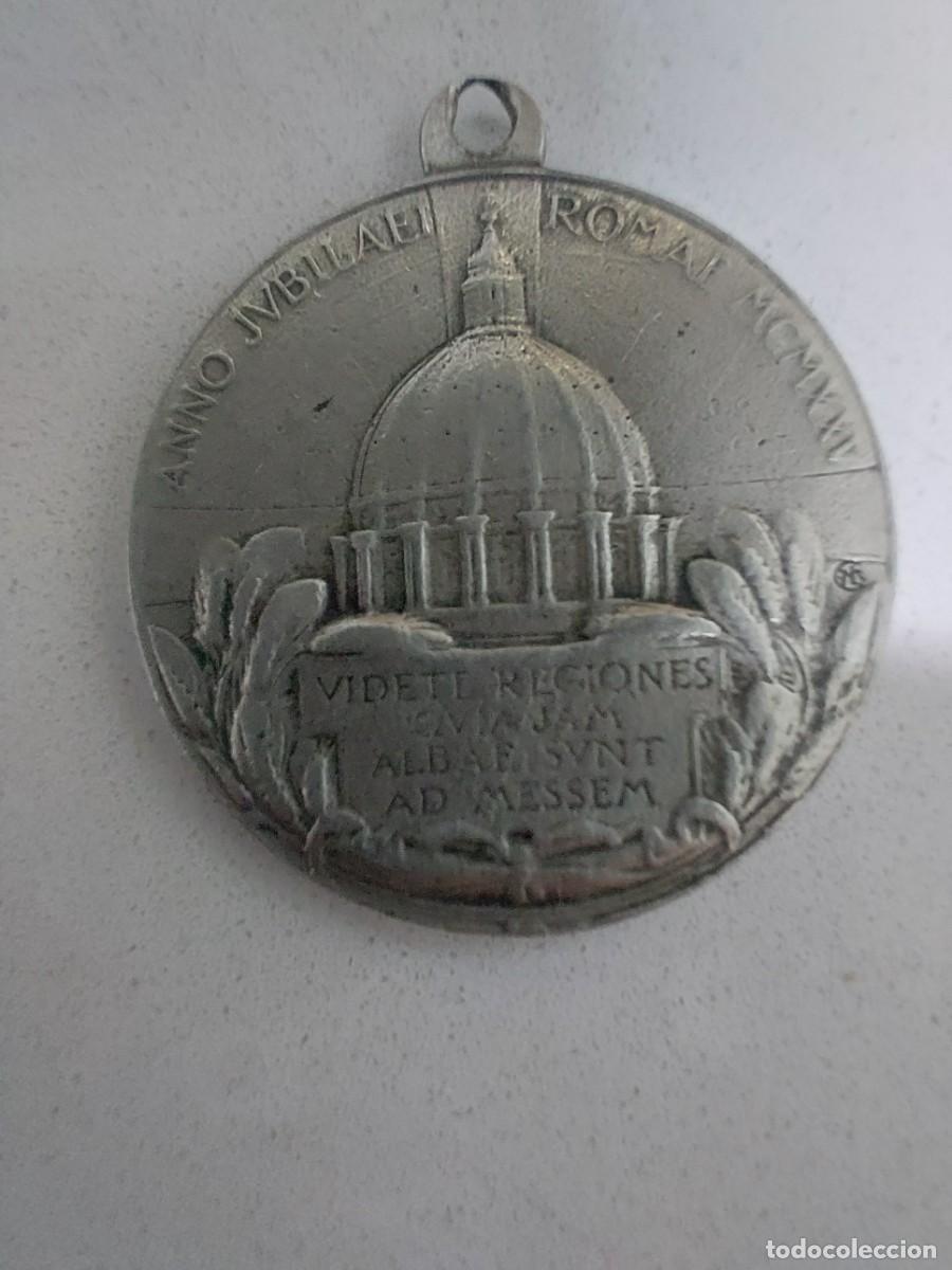 Antig&uuml;edades: Antigua medalla Pio XI - Foto 2