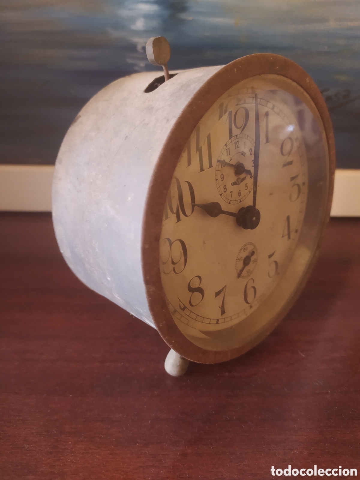 Antig&uuml;edades: ANTIGUO reloj despertador - Foto 2