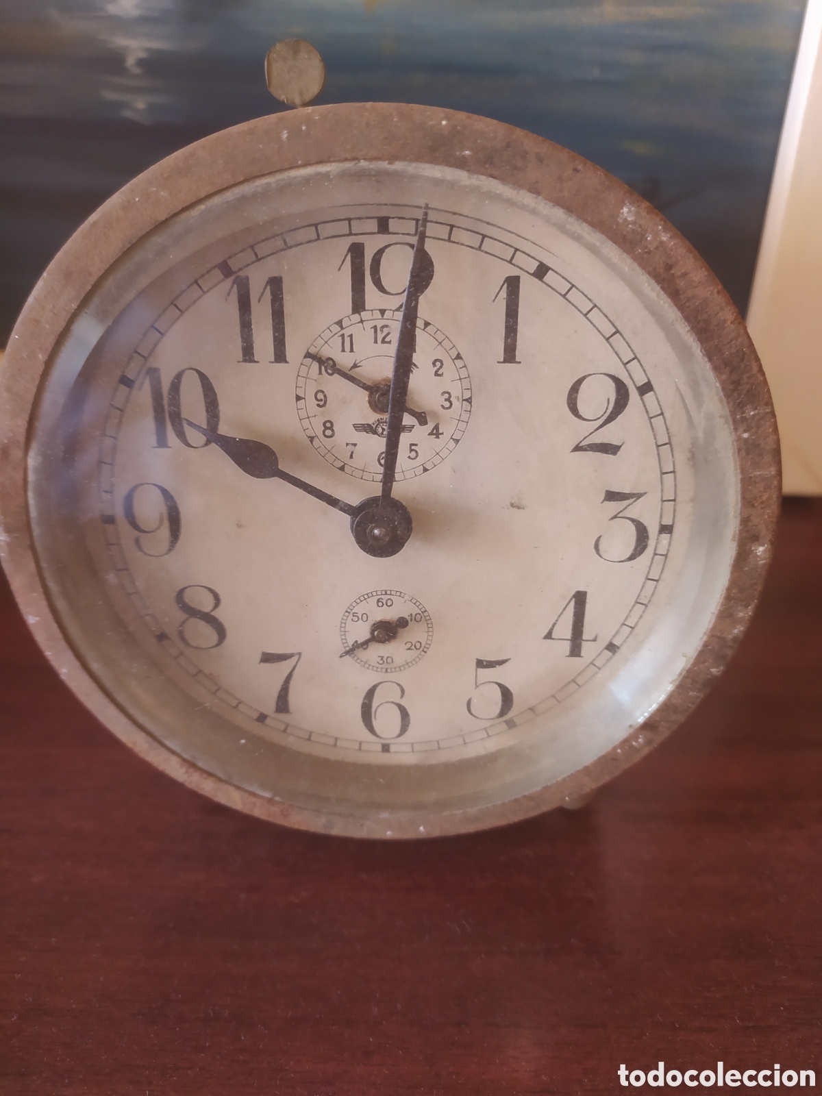 Antiquit&eacute;s: ANTIGUO reloj despertador
