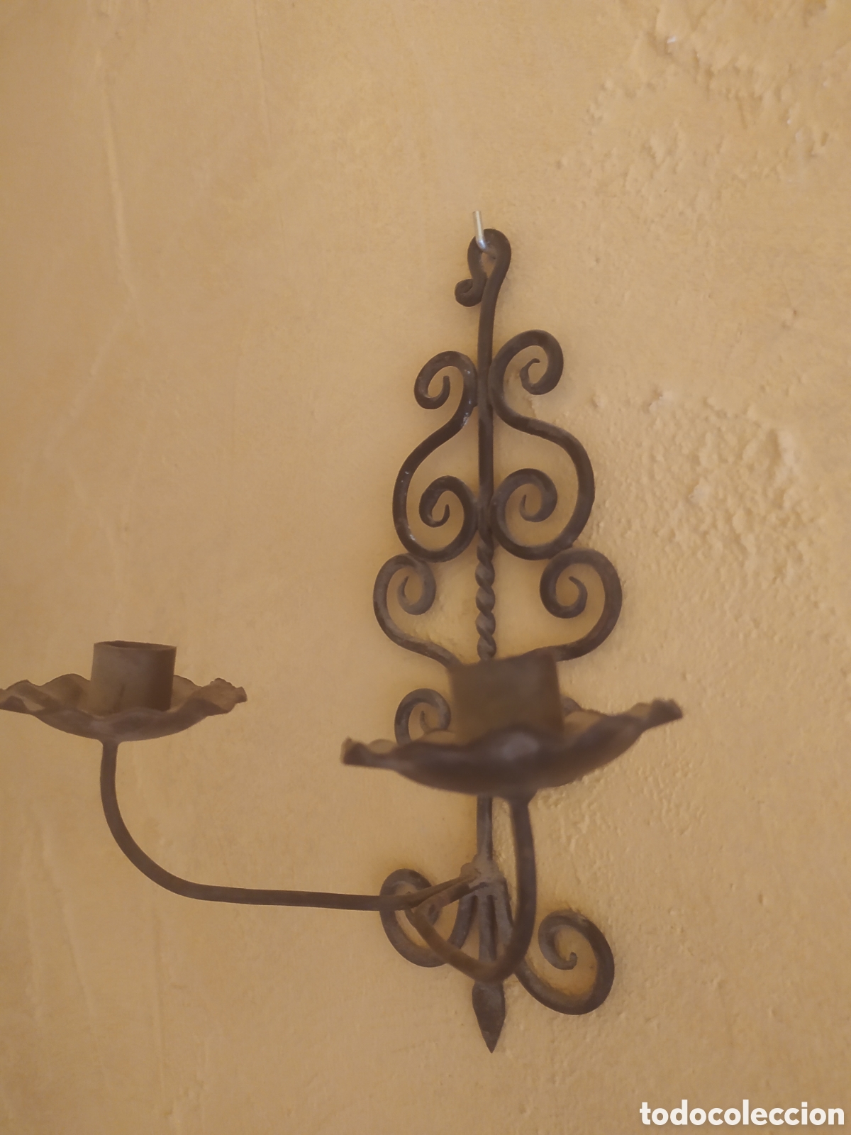 Antig&uuml;edades: ANTIGUOS Candelabros de forja - Foto 2