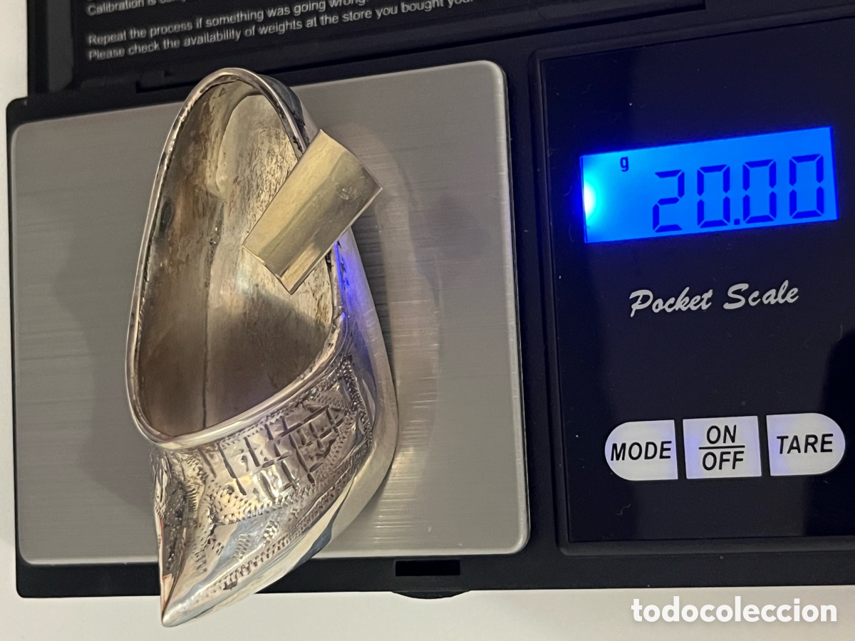 Antig&uuml;edades: Zueco de plata - Foto 7