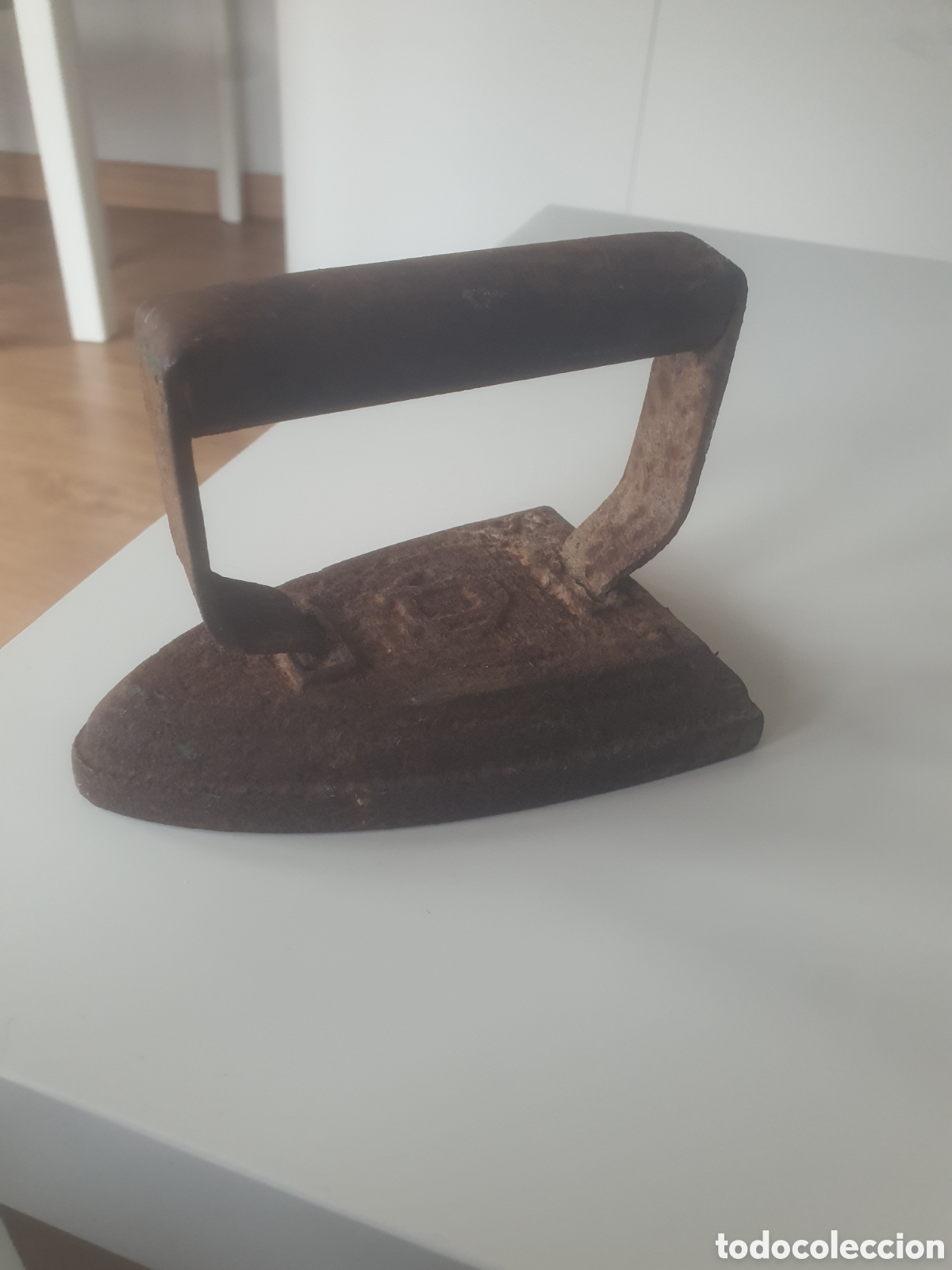 Antiquit&eacute;s: Antigua plancha de hierro fundido ...