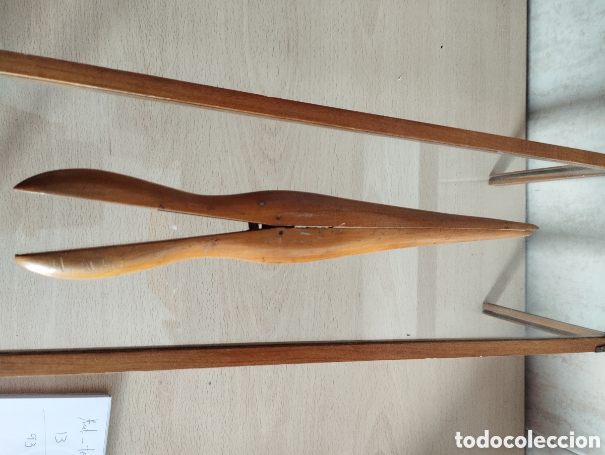 Antig&uuml;edades: ANTIGUO ABRIDOR DE GUANTES -MADERA - Foto 2