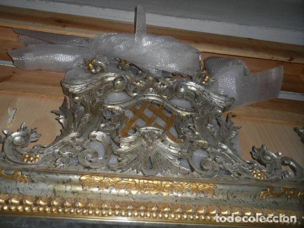 Antig&uuml;edades: ESPEJO DEL ROCOC&Oacute; DE GRAN TAMA&Ntilde;O - Foto 3