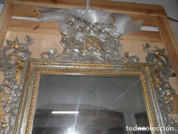 Antig&uuml;edades: ESPEJO DEL ROCOC&Oacute; DE GRAN TAMA&Ntilde;O - Foto 4
