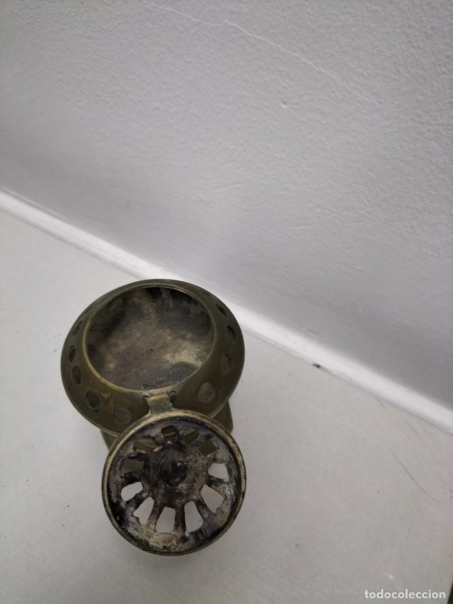 Antig&uuml;edades: 2 ANTIGUOS PORTAVELAS - Foto 4