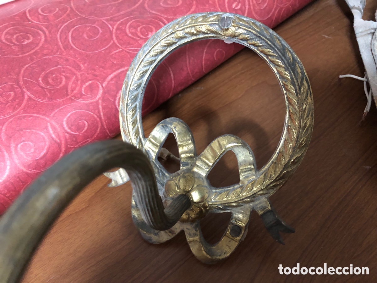 Antig&uuml;edades: L&aacute;mparas de pared antiguas - Foto 5