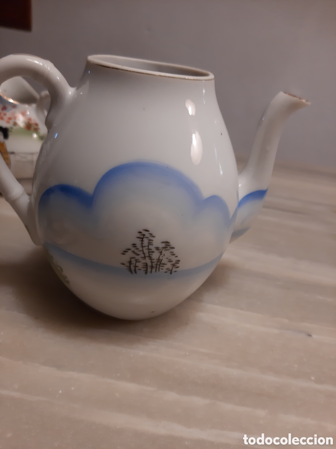 Antig&uuml;edades: Antiguo juego de caf&eacute; japon&eacute;s - Foto 7