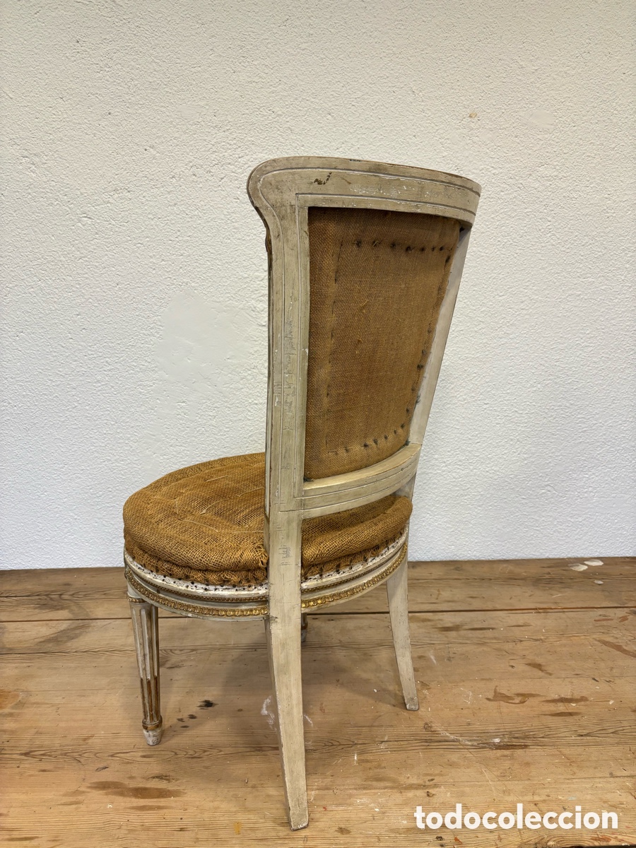 Antig&uuml;edades: Silla estilo Luis XVI - Foto 4