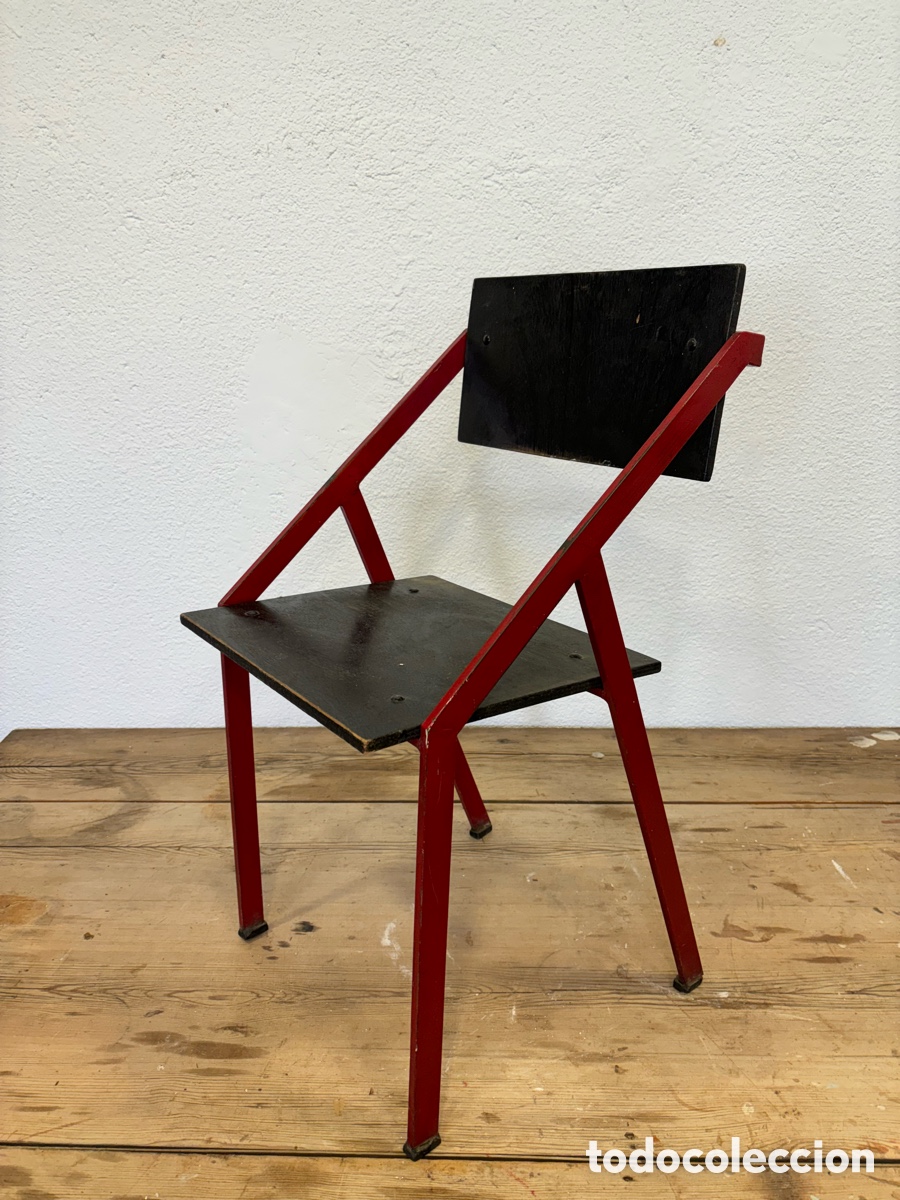 Antig&uuml;edades: Silla industrial - Foto 2