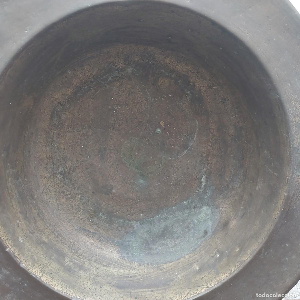 Antig&uuml;edades: BRASERO DE BRONCE SIGLO XIX - Foto 2