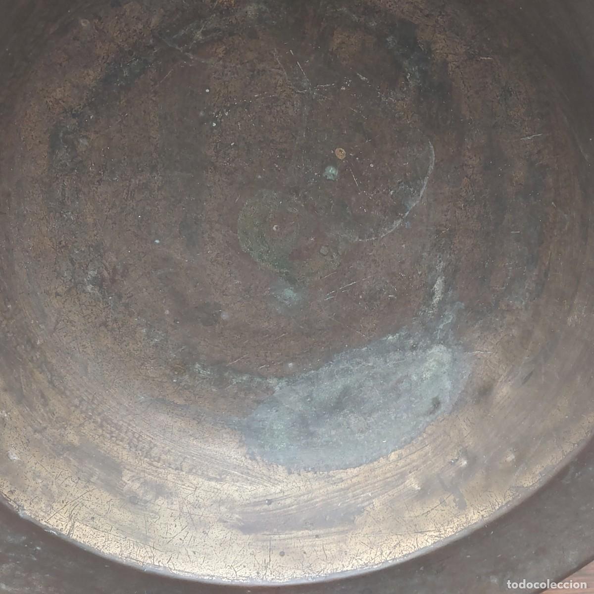 Antig&uuml;edades: BRASERO DE BRONCE SIGLO XIX - Foto 3