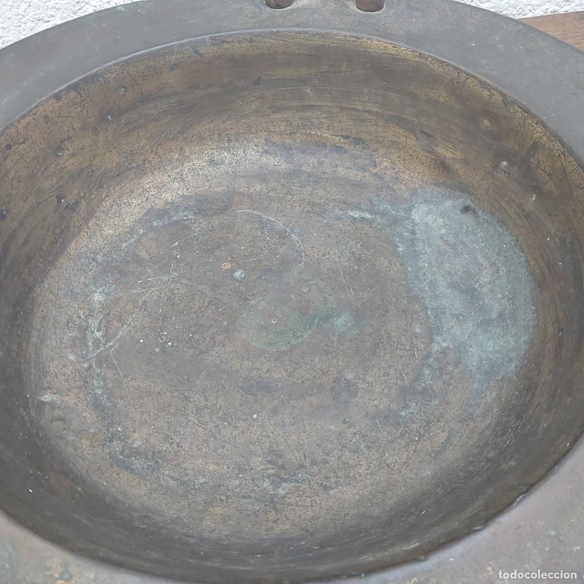 Antig&uuml;edades: BRASERO DE BRONCE SIGLO XIX - Foto 8