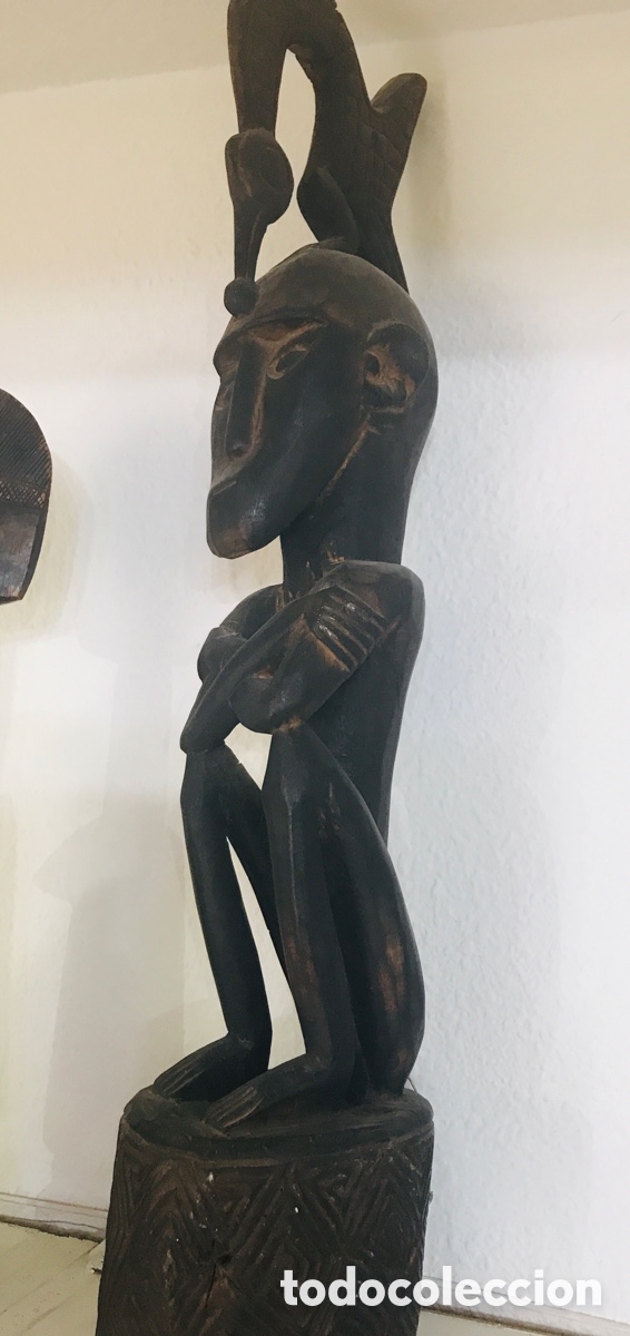 Antig&uuml;edades: Figura Africana Ben&iacute;n - Foto 3