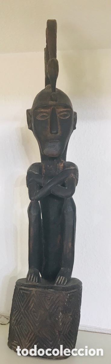 Antig&uuml;edades: Figura Africana Ben&iacute;n - Foto 1