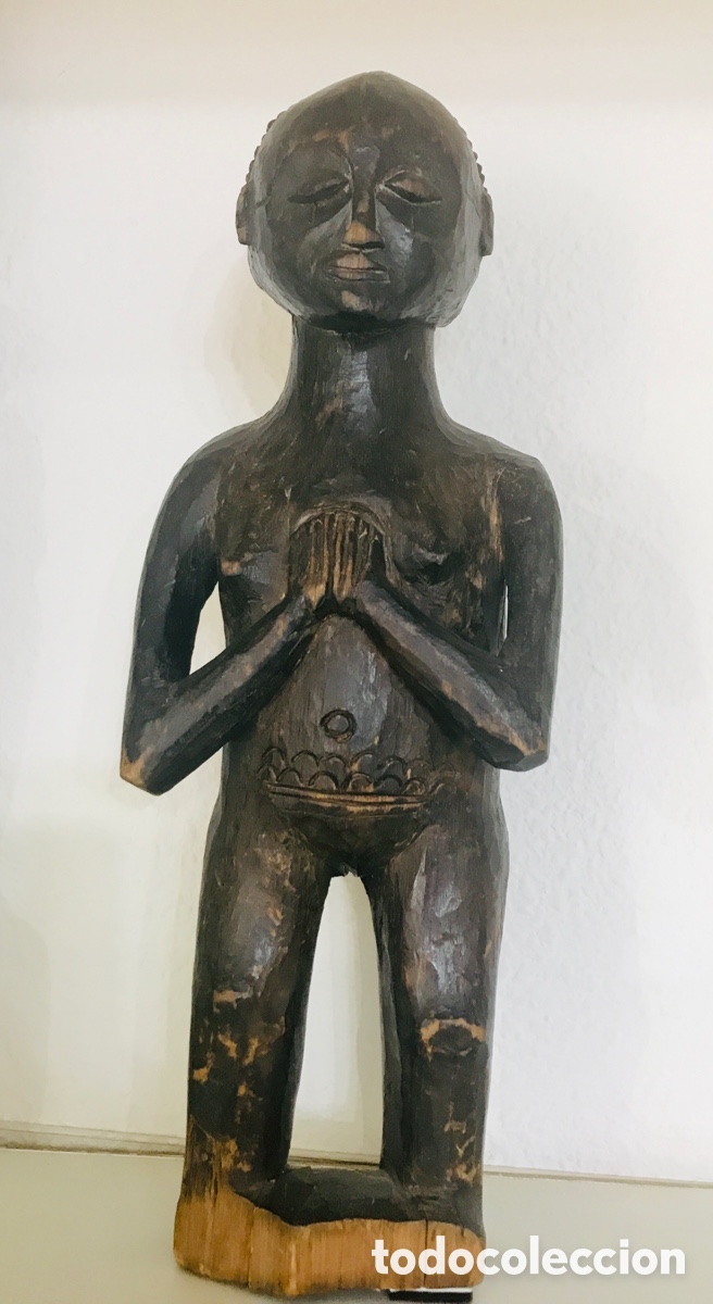 Antig&uuml;edades: Figura Africana Diosa - Foto 1