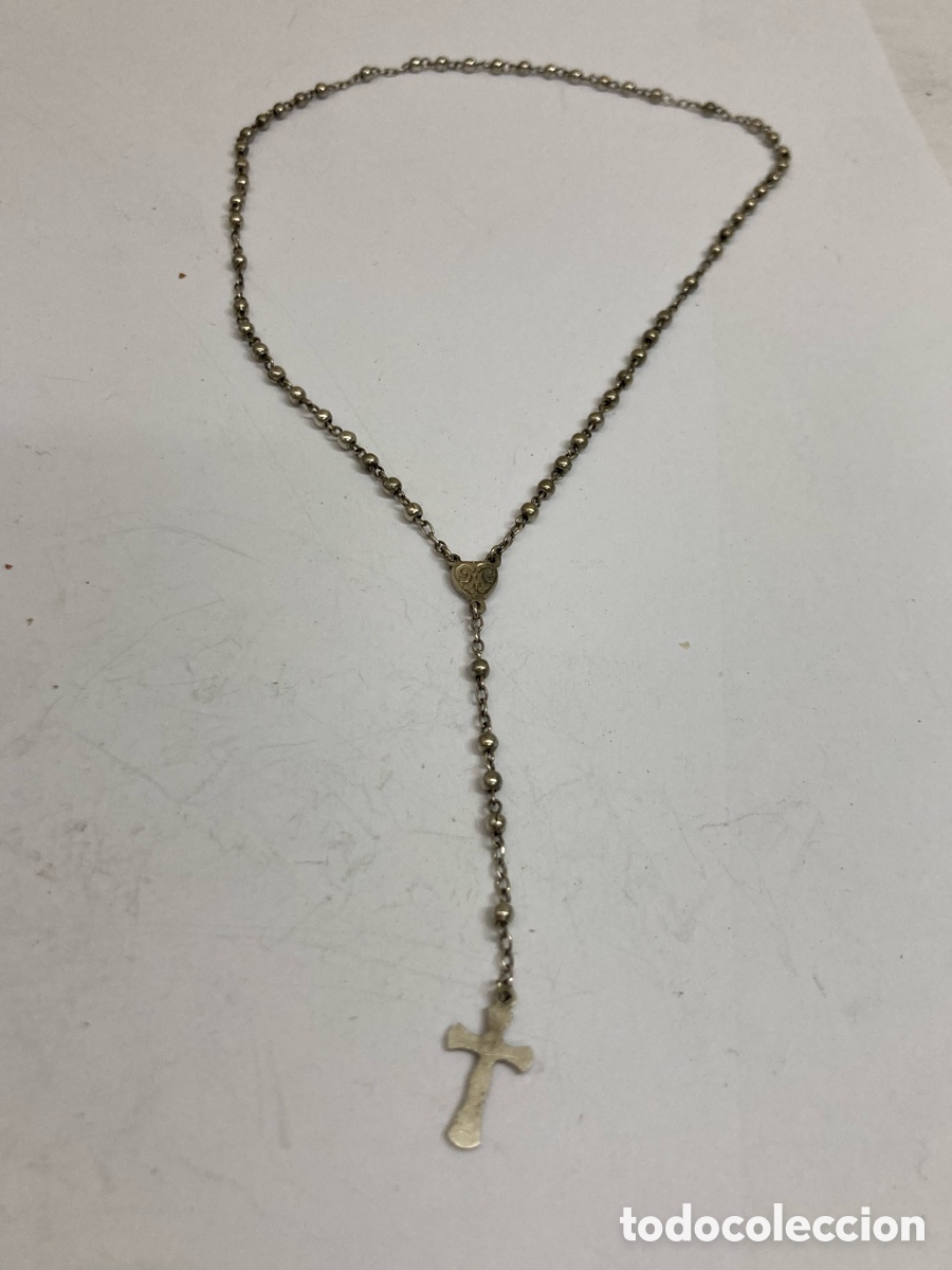 Antig&uuml;edades: Rosario de plata CC79 - Foto 1