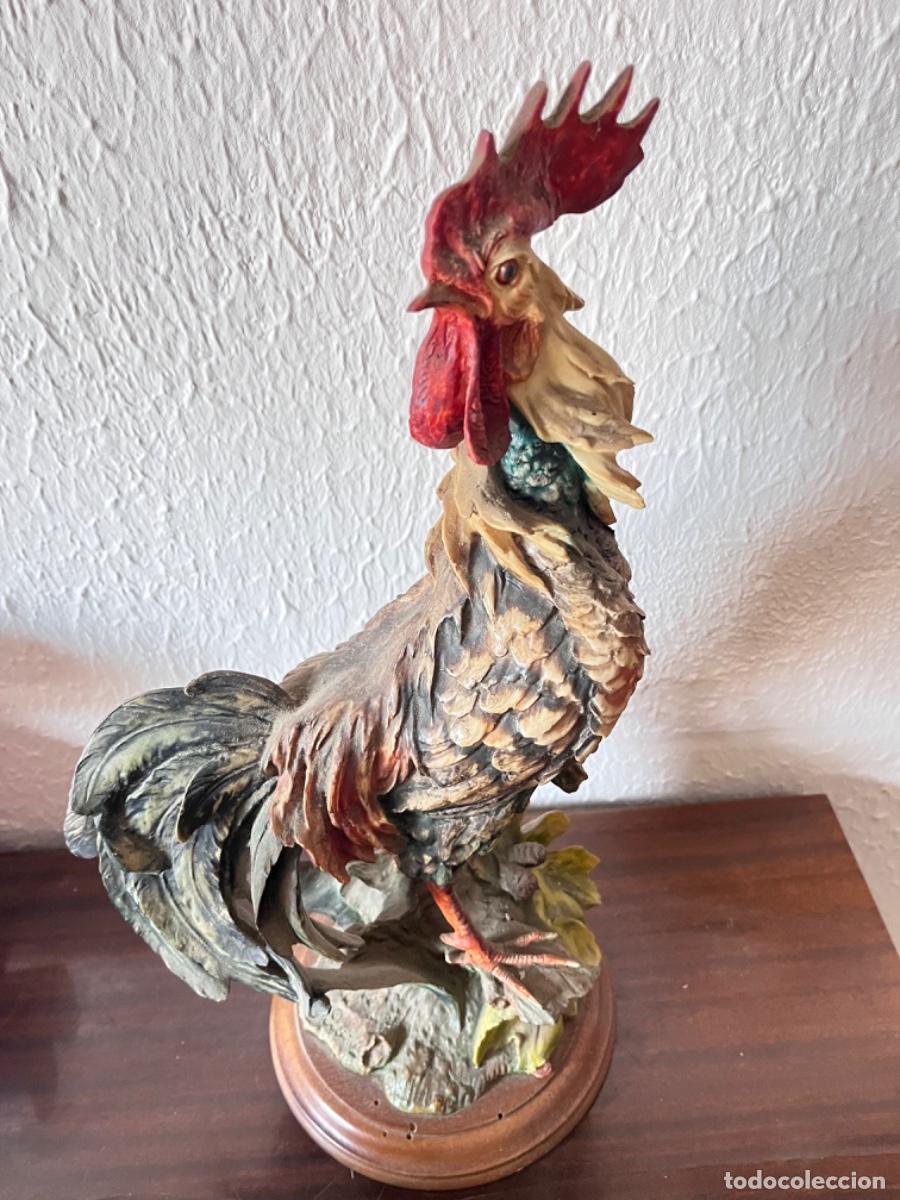 Antig&uuml;edades: Adorno de mesa gallo - Foto 1