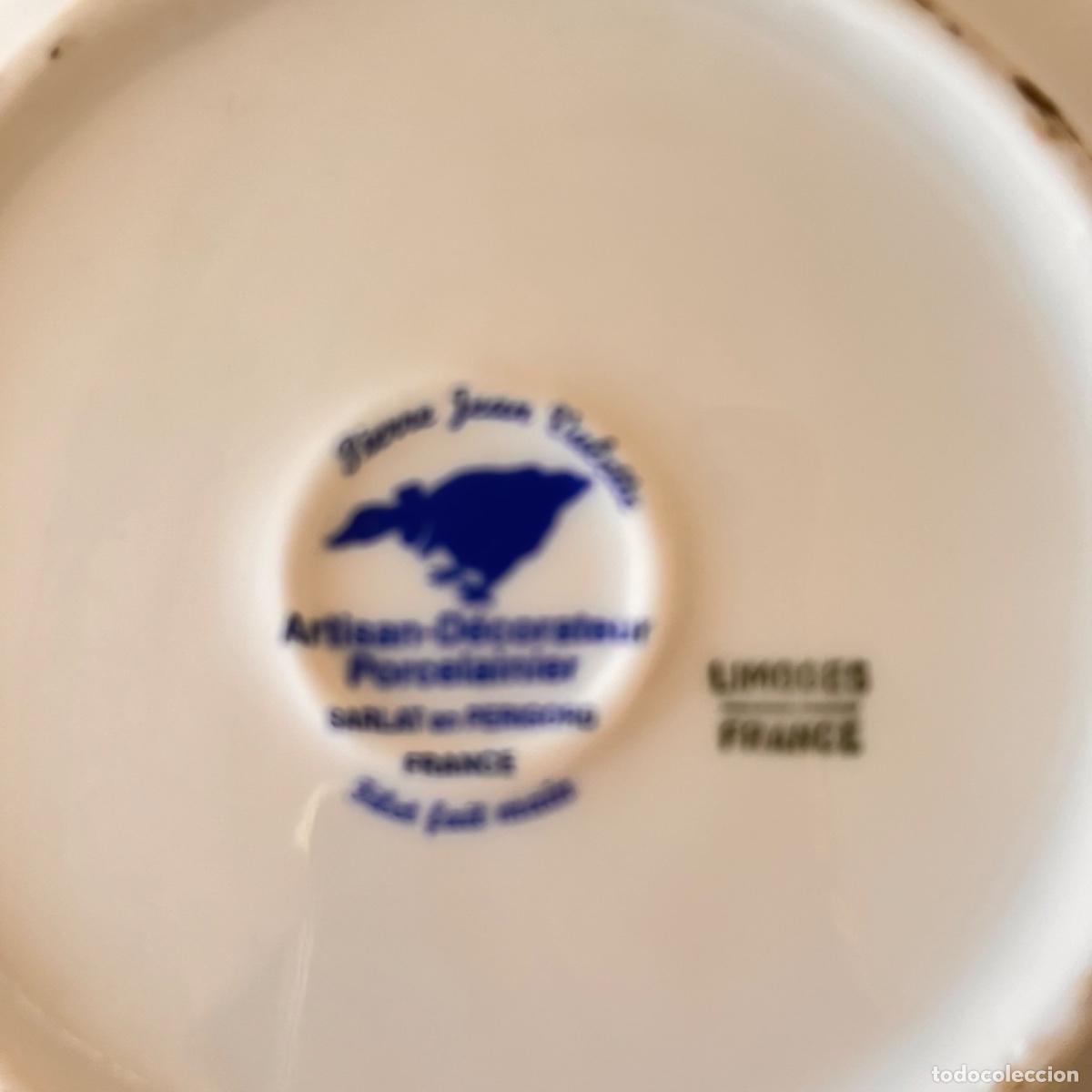 Antig&uuml;edades: Porcelana gallo Limoges - Foto 3