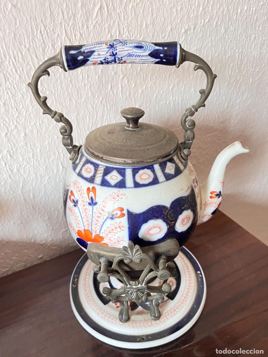 Antig&uuml;edades: Antigua tetera samovar - Foto 3