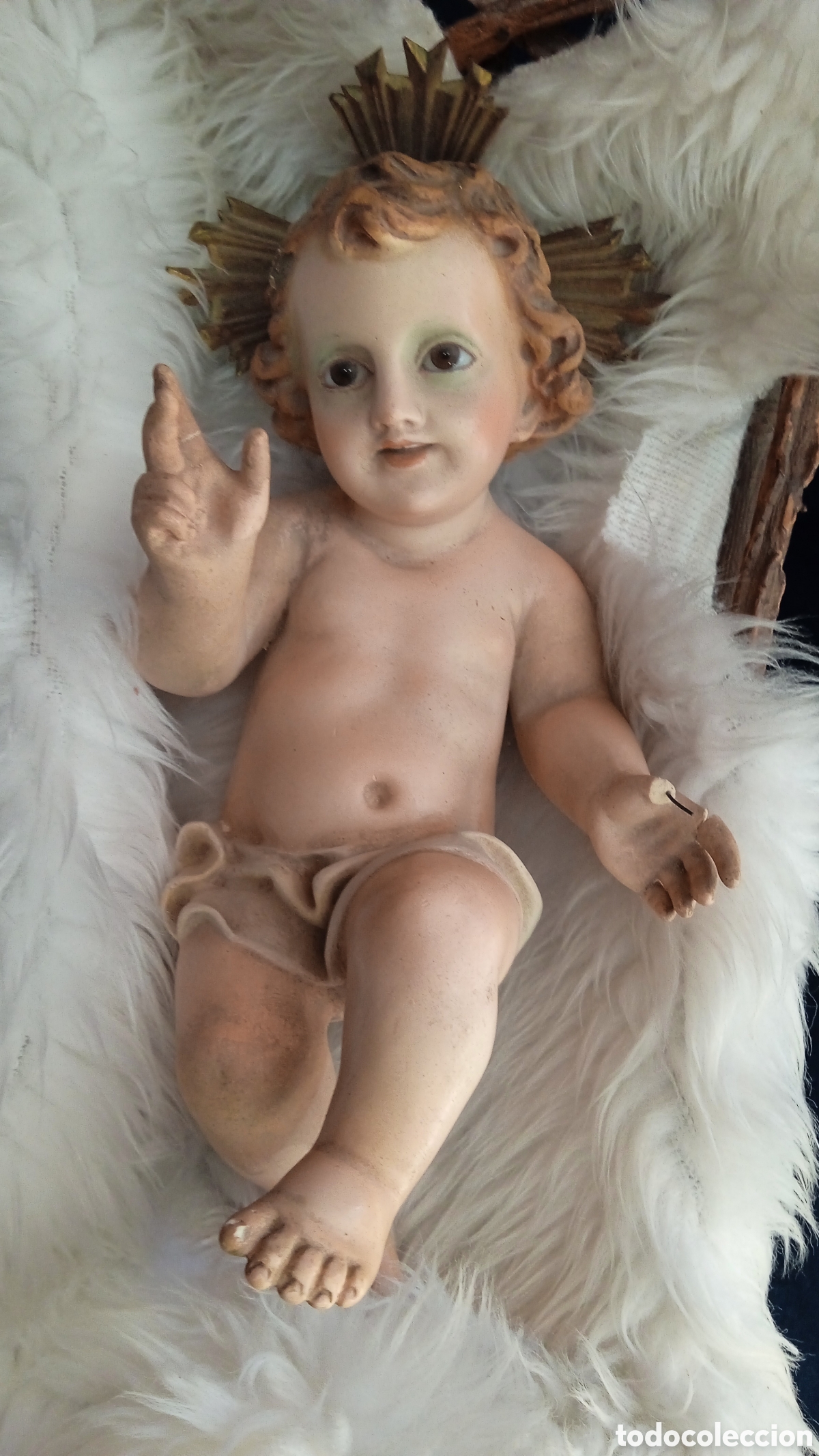 Antig&uuml;edades: NI&Ntilde;O JES&Uacute;S - Foto 2