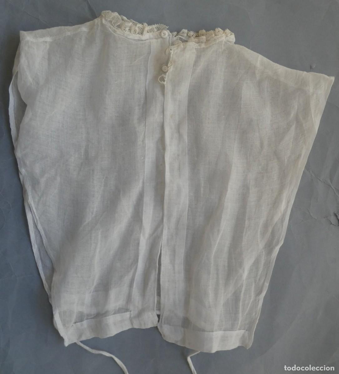 Antig&uuml;edades: FALSA CAMISA DE MUSELINA S.XIX - Foto 1