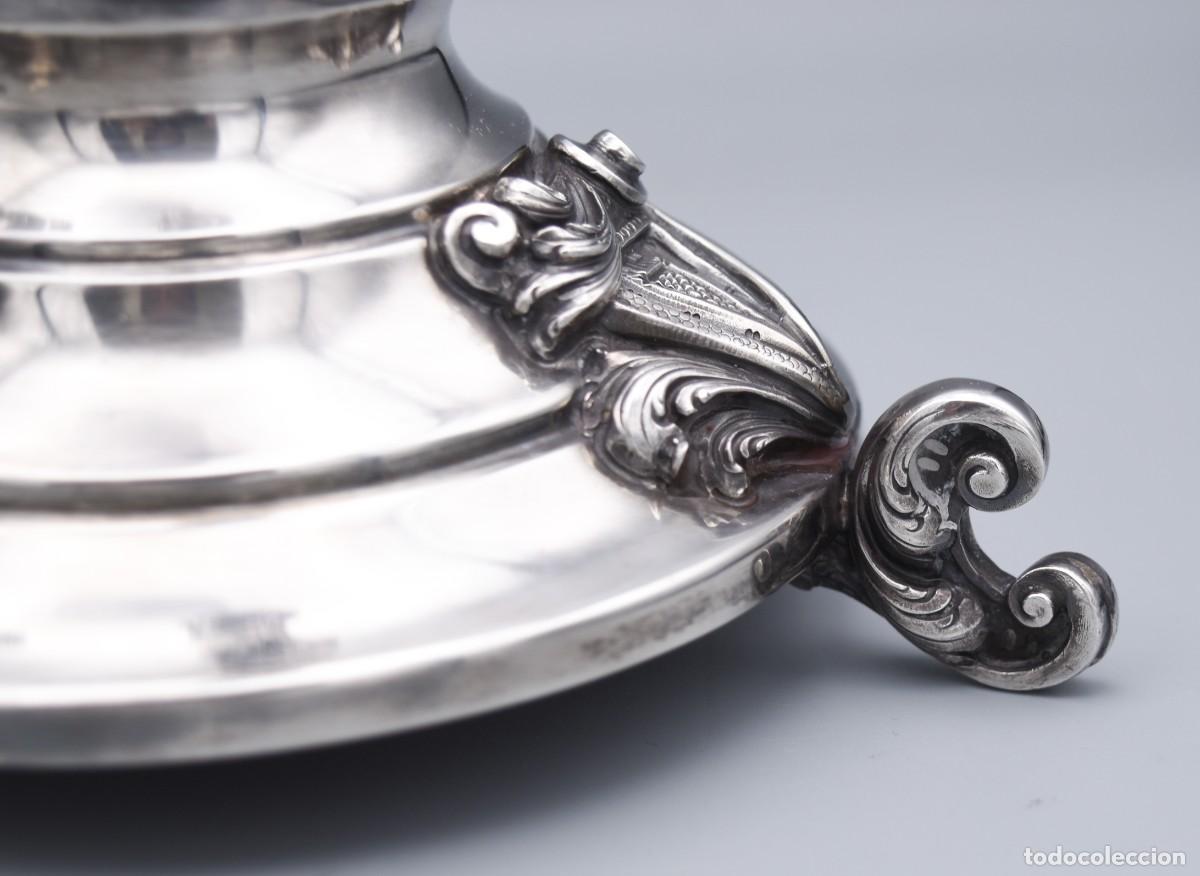 Antig&uuml;edades: Plata - Candeleros con damas - Foto 18
