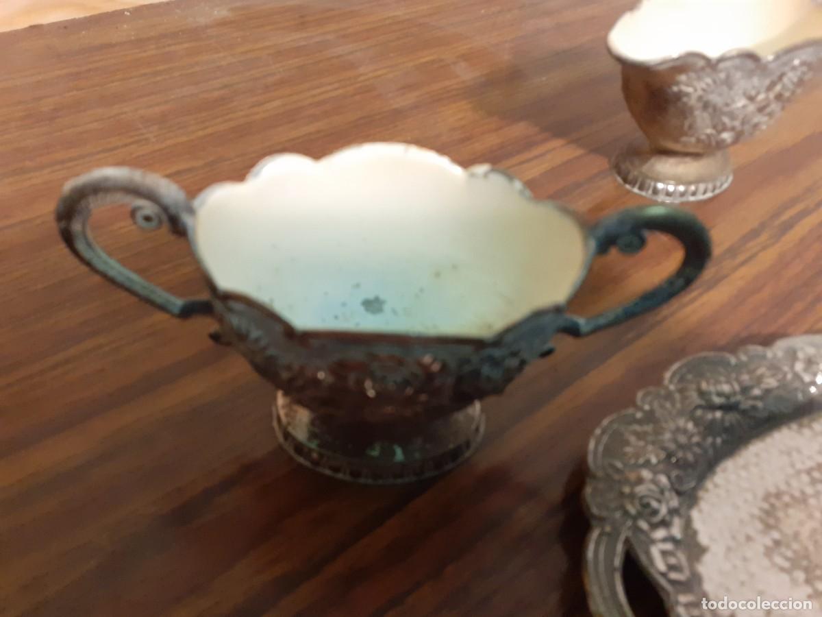 Antig&uuml;edades: Salseras con bandeja - Foto 5