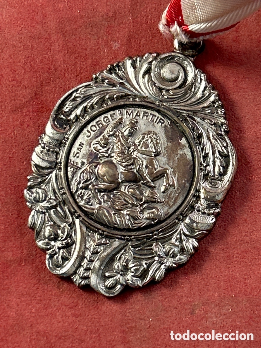 Antig&uuml;edades: MEDALLA SAN JORGE - Foto 2