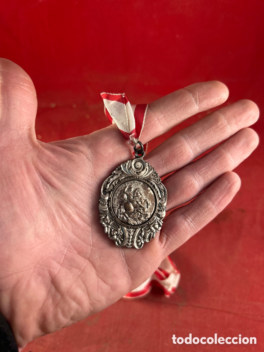 Antig&uuml;edades: MEDALLA SAN JORGE - Foto 3