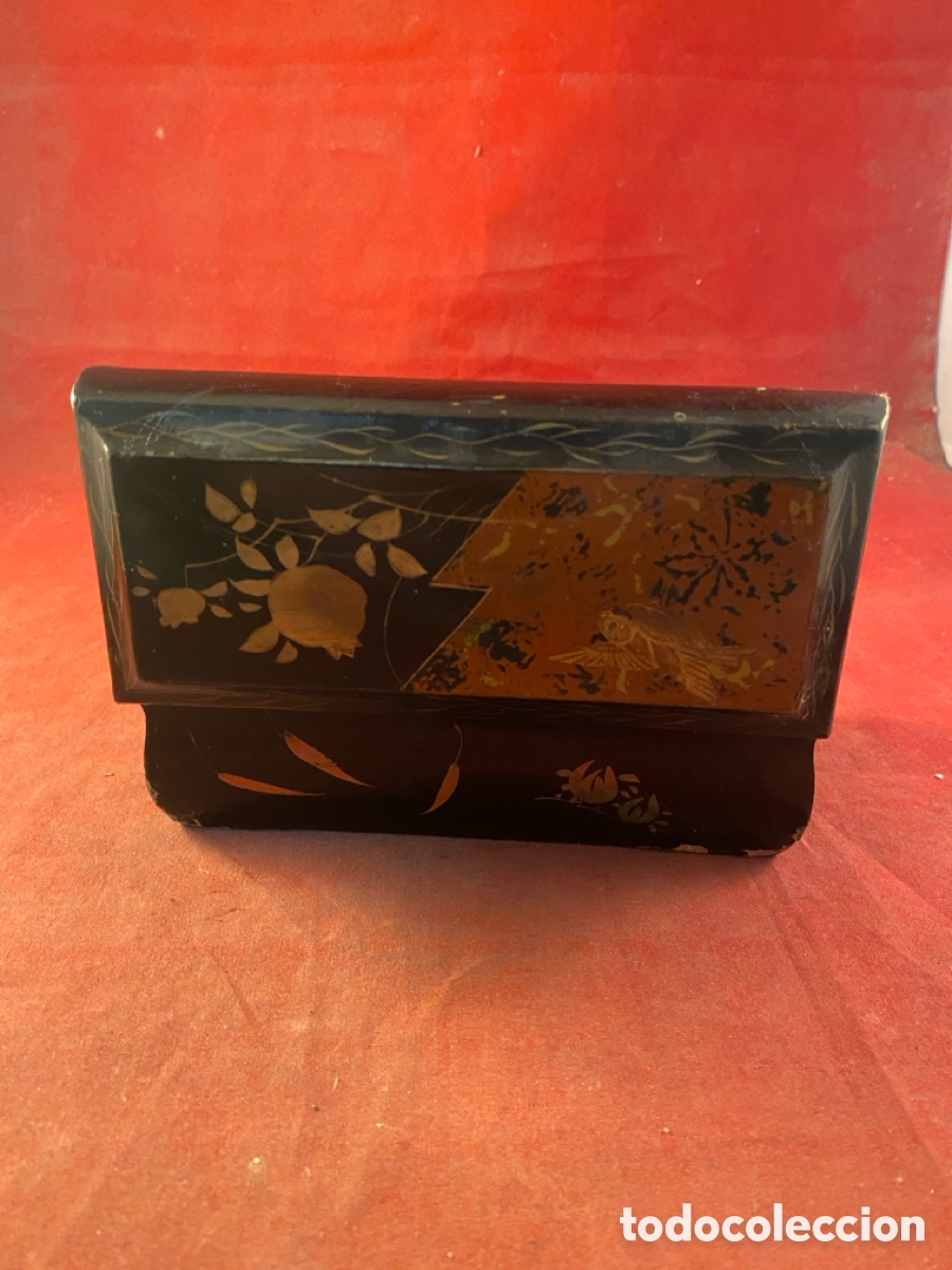 Antig&uuml;edades: Cajita madera - Foto 3