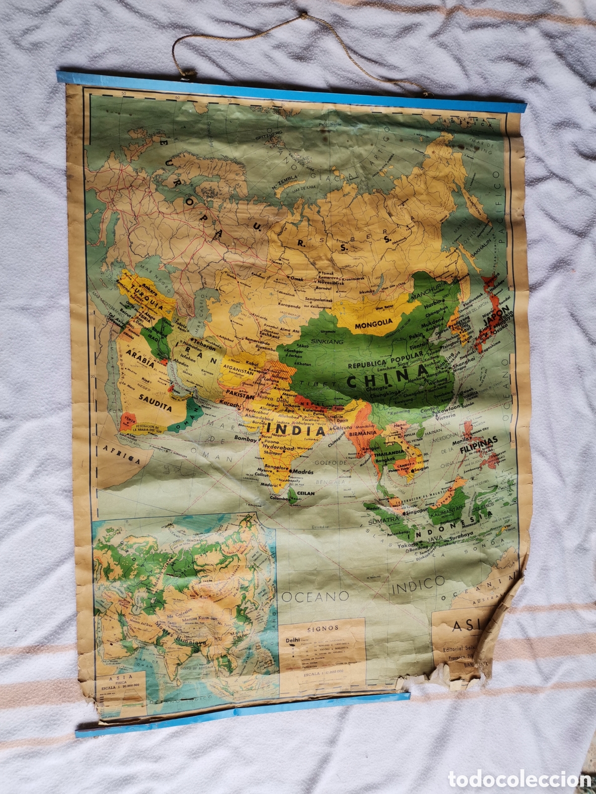 Antig&uuml;edades: Mapa asia seix barral