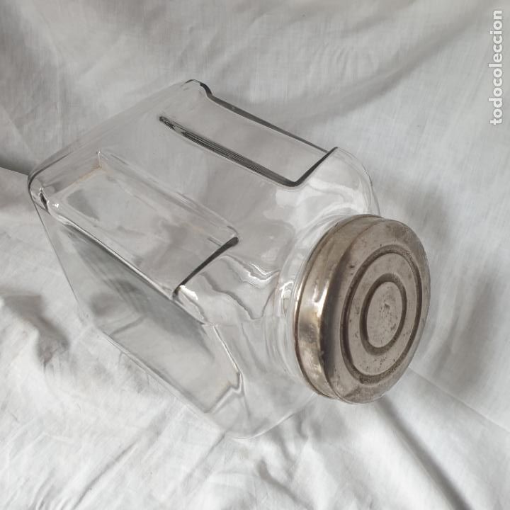 Antig&uuml;edades: ANTIGUO TARRO CARAMELOS CRISTAL - Foto 1
