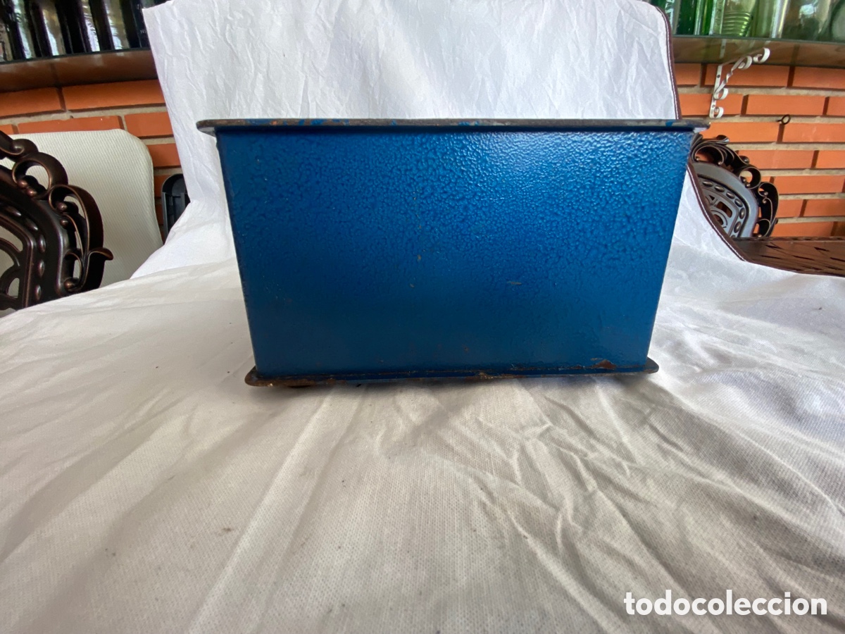 Antig&uuml;edades: Caja de caudales con clave y llave funciona perfectamente - Foto 5