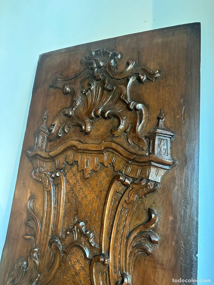Antig&uuml;edades: ESPECTACULAR TALLA EN MADERA, &Eacute;POCA BARROCA - Foto 3