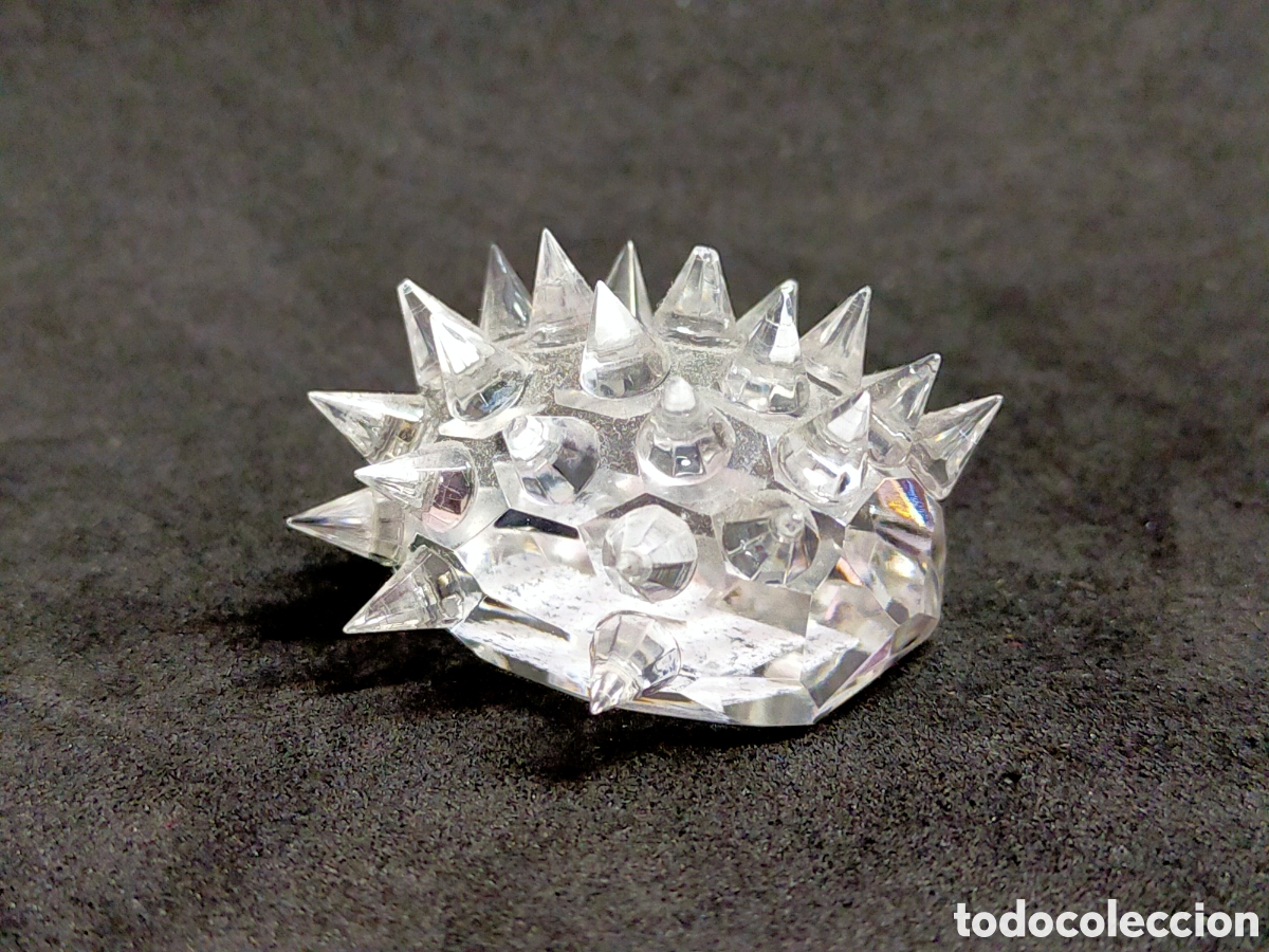 Antig&uuml;edades: ERIZO DE CRISTAL. - Foto 3